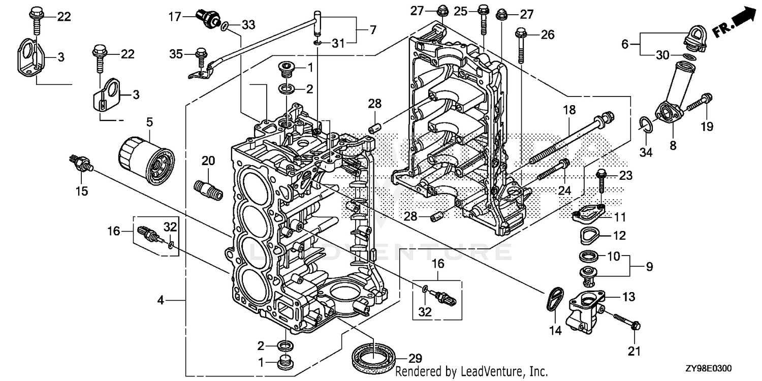 CYLINDER BLOCK