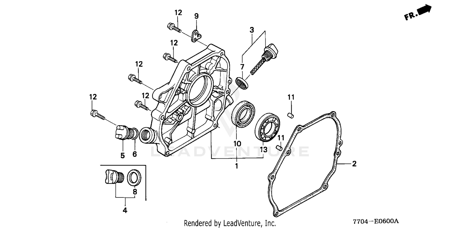 CRANKCASE COVER