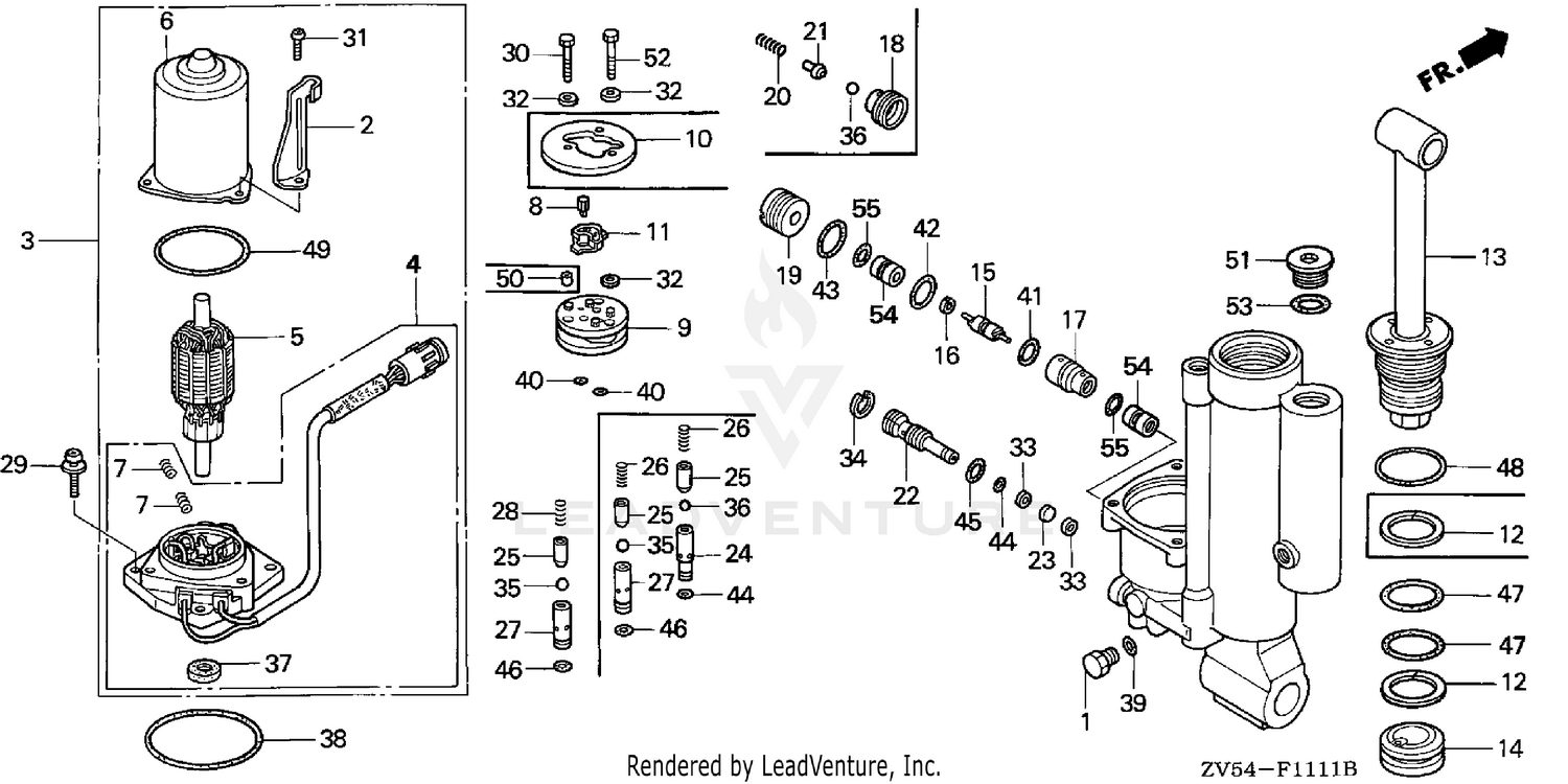 POWER TILT COMPONENTS