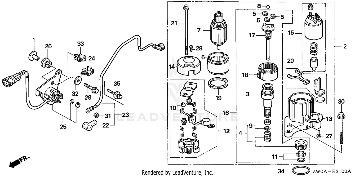 STARTER MOTOR