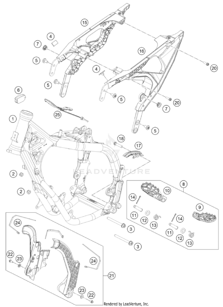 Frame TC 65 EU CHASSIS -2024 Schematic