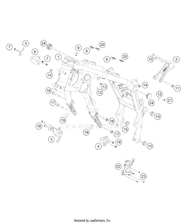 Frame NORDEN 901 US CHASSIS - 2022 Schematic