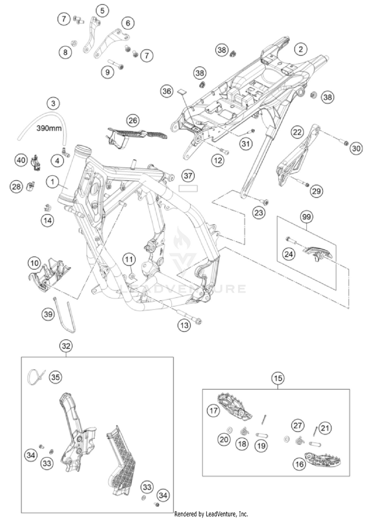Frame TC 85 19/16 CHASSIS - 2026 Schematic