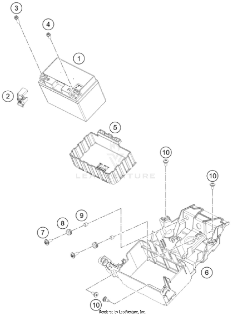 Battery SVARTPILEN 801 CHASSIS - 2024 Schematic