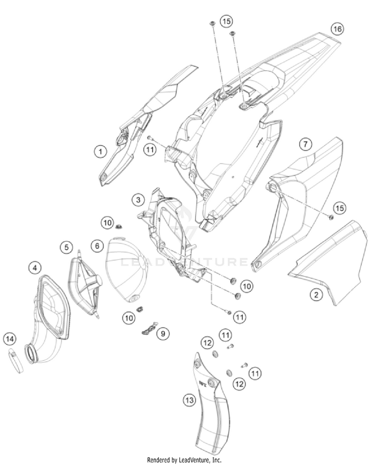 Air Filter TC 85 17/14 CHASSIS - 2025 Schematic