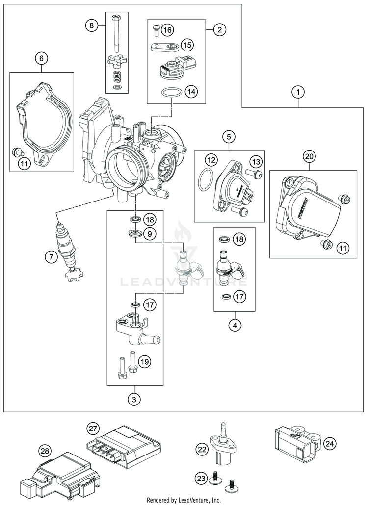Throttle Body Schematic