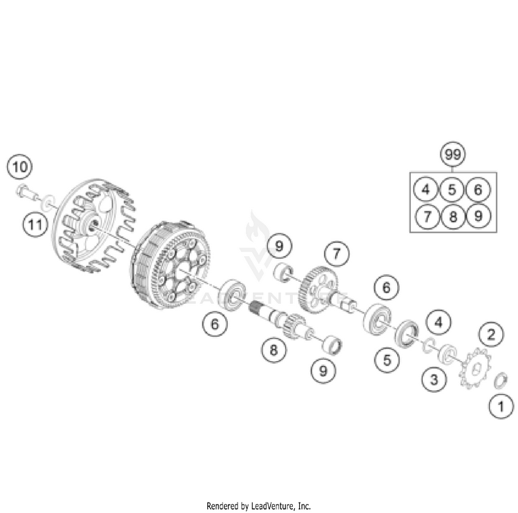 Transmission TC 50 Engine - 2022 Schematic