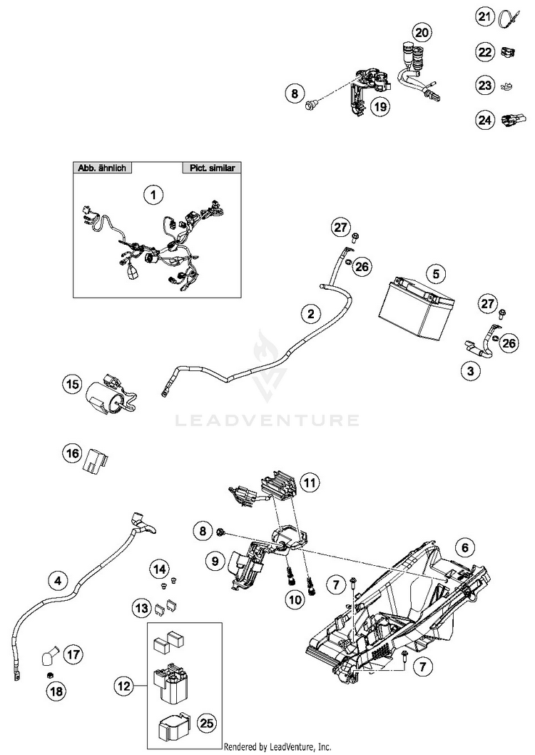 Wiring Harness FX 350 CHASSIS - 2019 Schematic