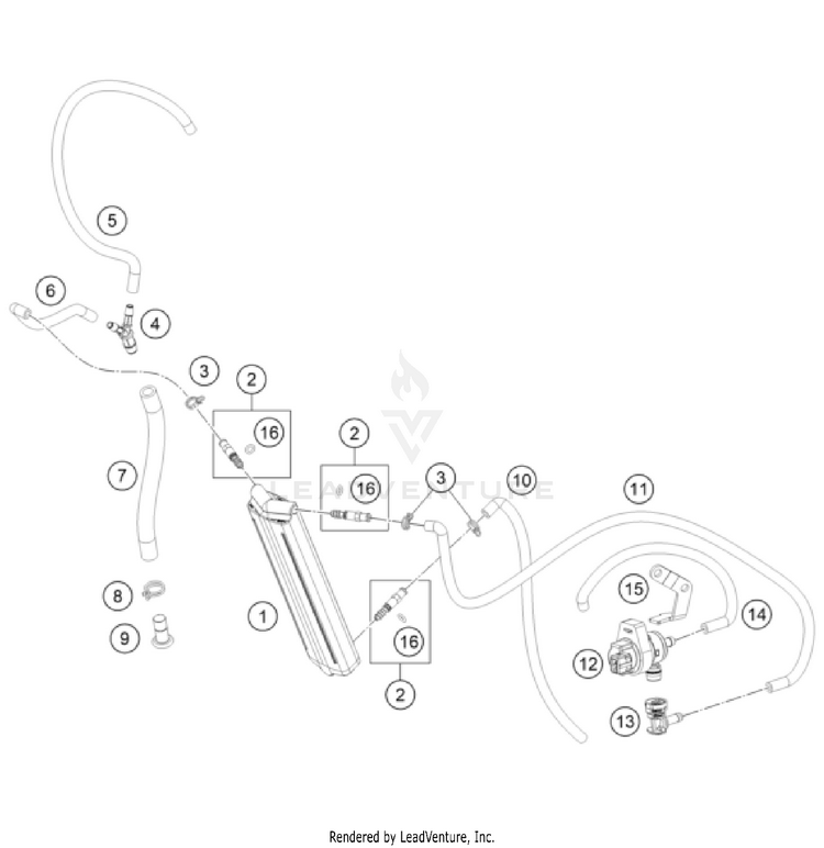 Evaporative Canister Schematic