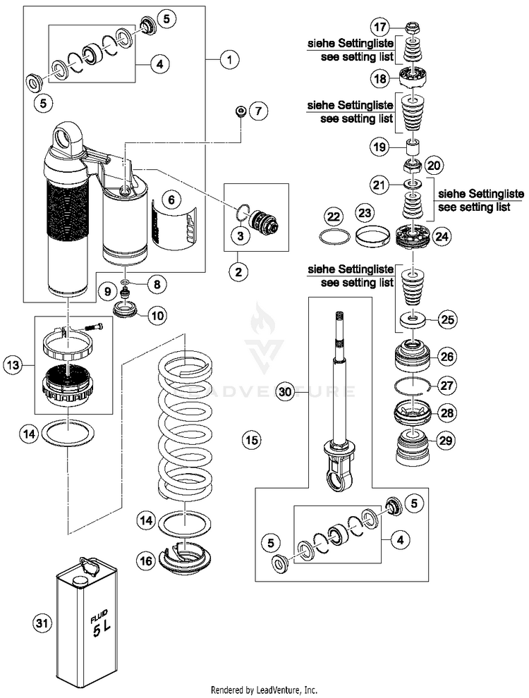 Shock Absorber Dissassembled TC 85 17_14 CHASSIS - 2017 Schematic