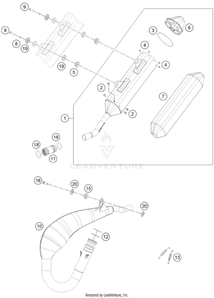 Exhaust System Schematic