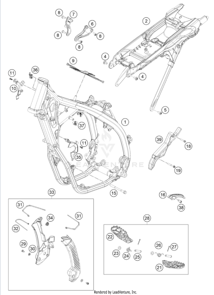 Frame FS 450 CHASSIS - 2024 Schematic