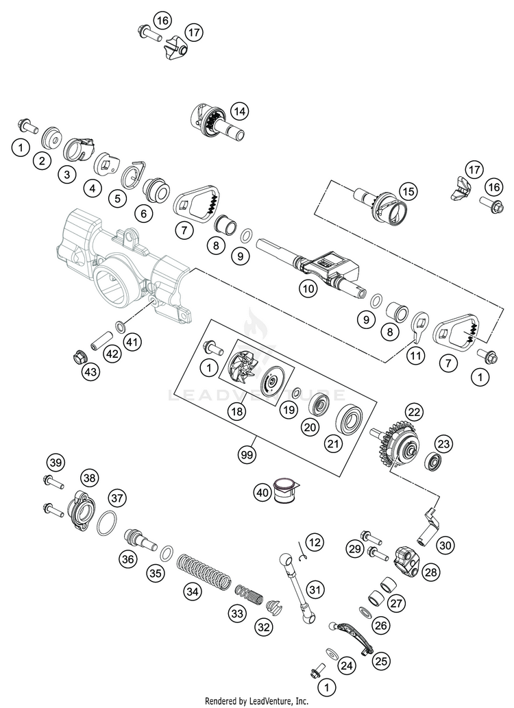 Exhaust Control TC 85 17 14 ENGINE - 2020 Schematic