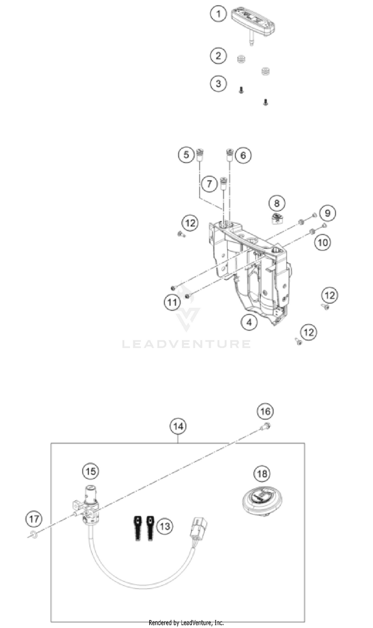 Instruments / Lock System Schematic