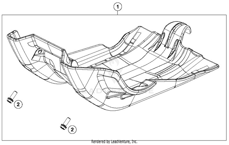 Engine Guard FE 501 CHASSIS - 2019 Schematic