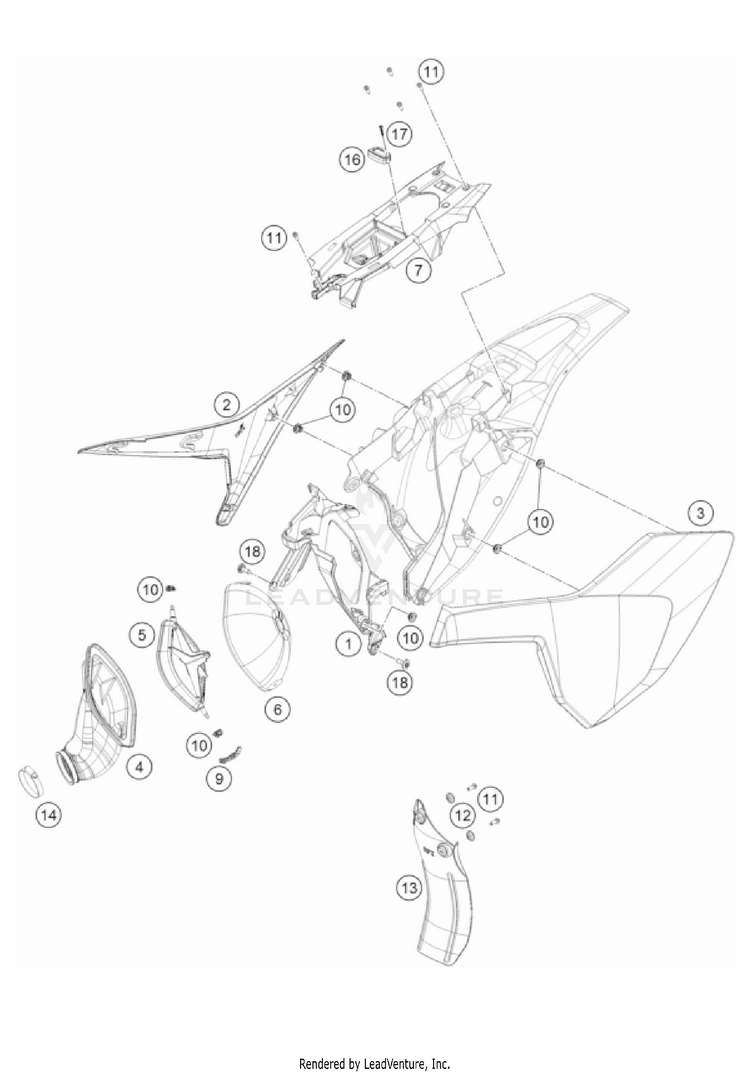 Air Filter TC 85 17/14 EU CHASSIS - 2022 Schematic