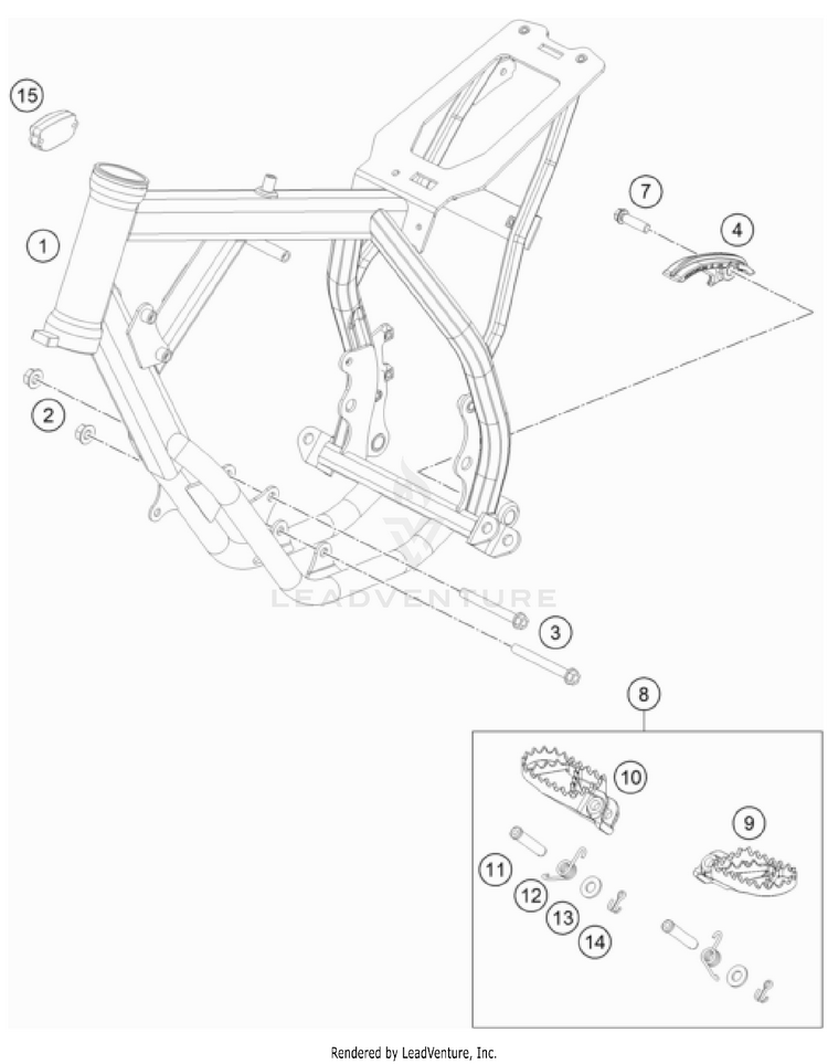 Frame TC 50 CHASSIS - 2023 Schematic