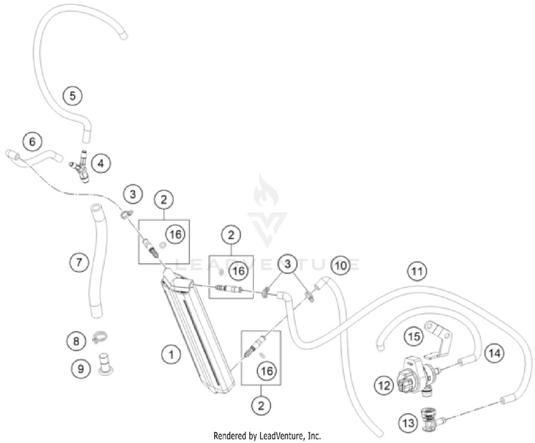 Evaporative Canister Schematic