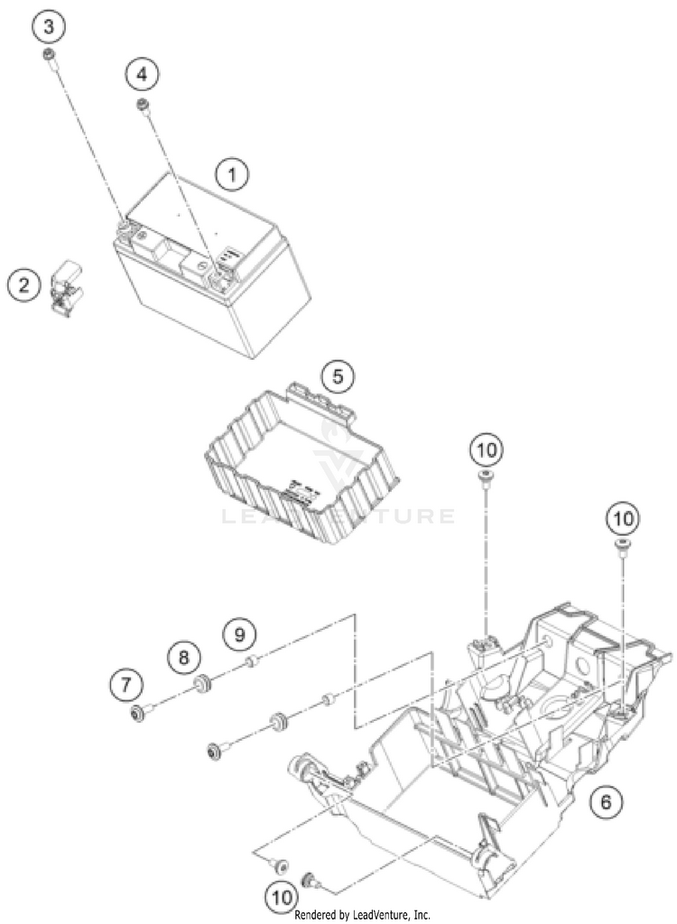 Battery VITPILEN 801 - col.2 CHASSIS - 2025 Schematic