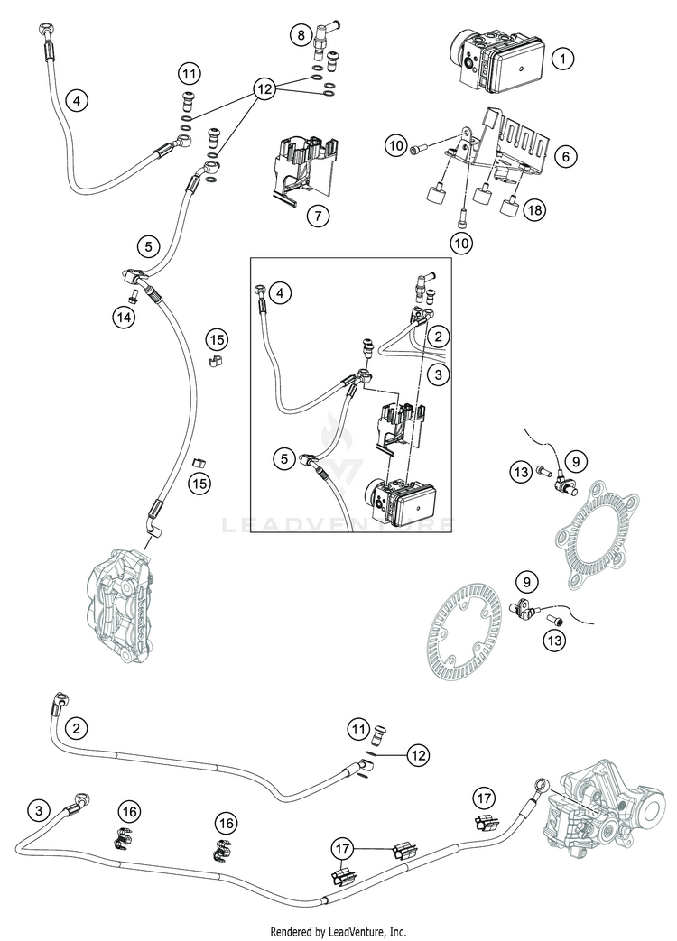 Antiblock System Abs VITPILEN 701 CHASSIS - 2020 Schematic