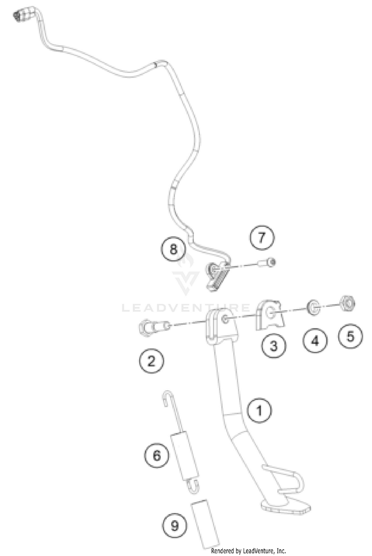 Side / Center Stand Schematic