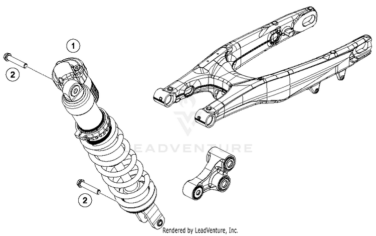 Shock Absorber FC 250 CHASSIS - 2017 Schematic