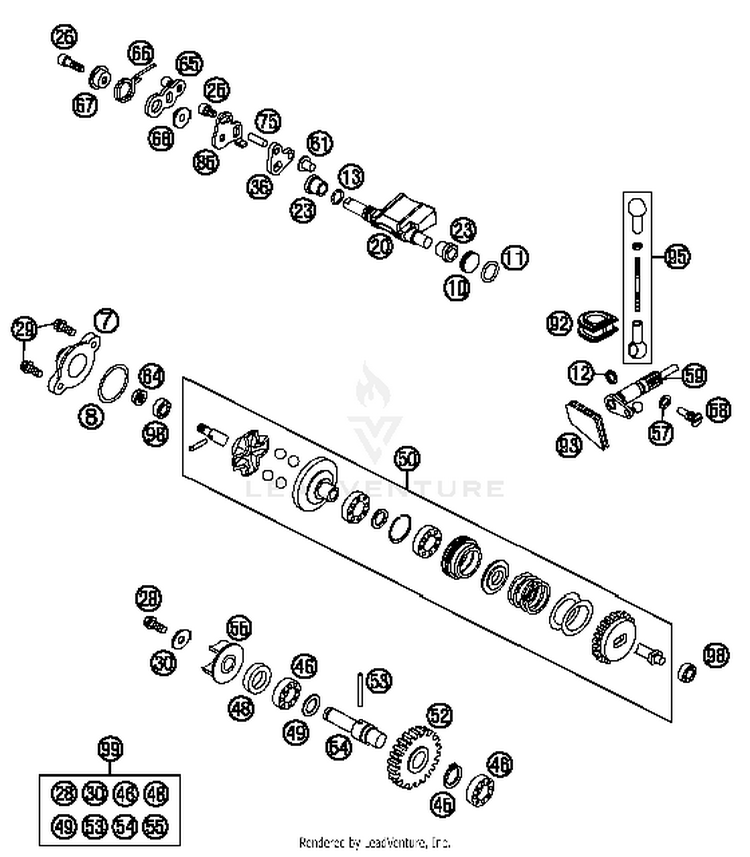 Exhaust Control TC 85 ENGINE - 2017 Schematic