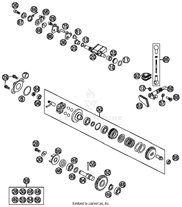 Exhaust Control TC 85 ENGINE - 2016 Schematic