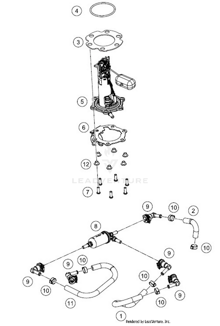 Fuel Pump 401 SVARTPILEN CHASSIS - 2018 Schematic