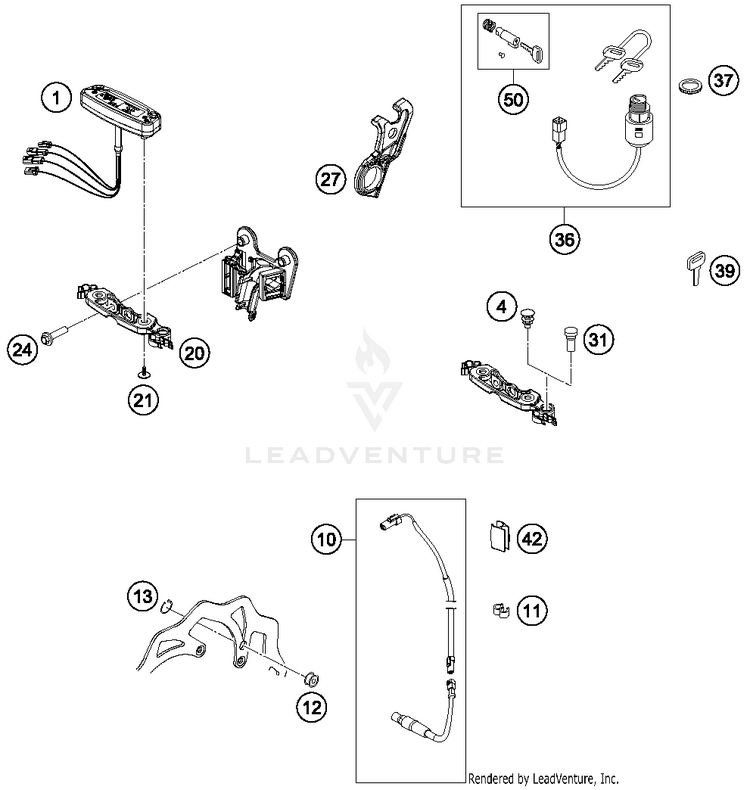 Instruments / Lock System FE 501S CHASSIS - 2015 Schematic