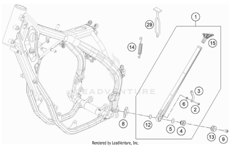 Side / Center Stand Schematic