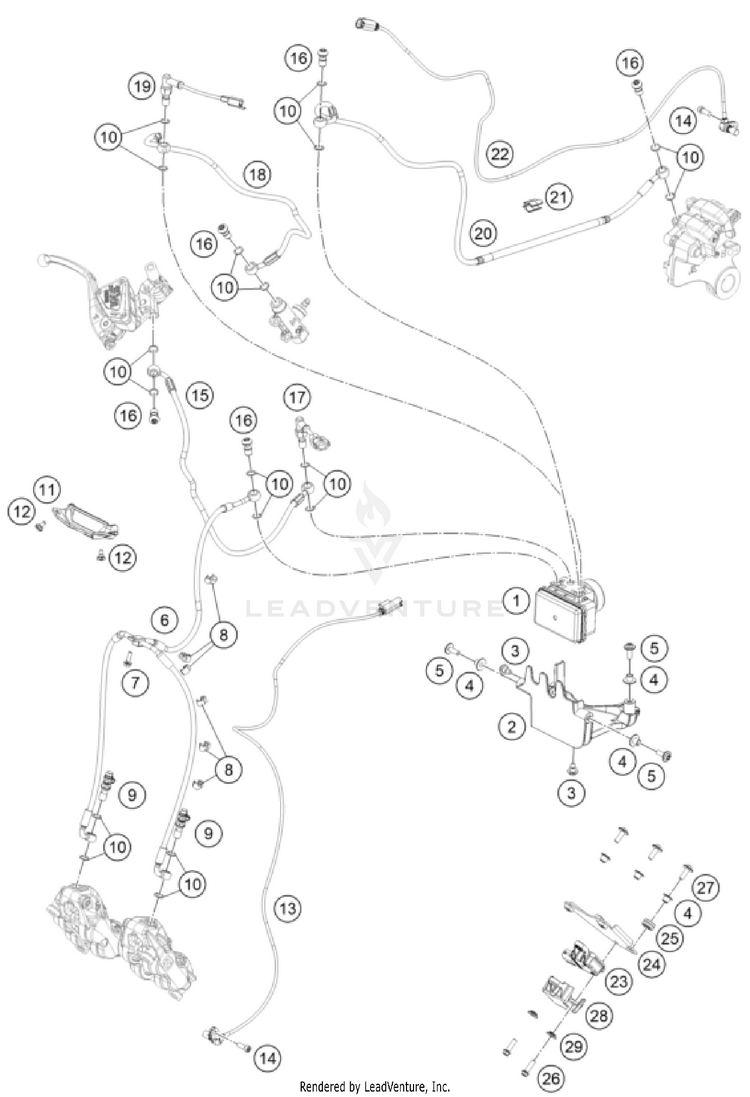 Abs VITPILEN 801 - col.2 CHASSIS - 2025 Schematic