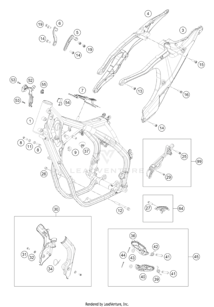 Frame FE 501 US CHASSIS - 2022 Schematic