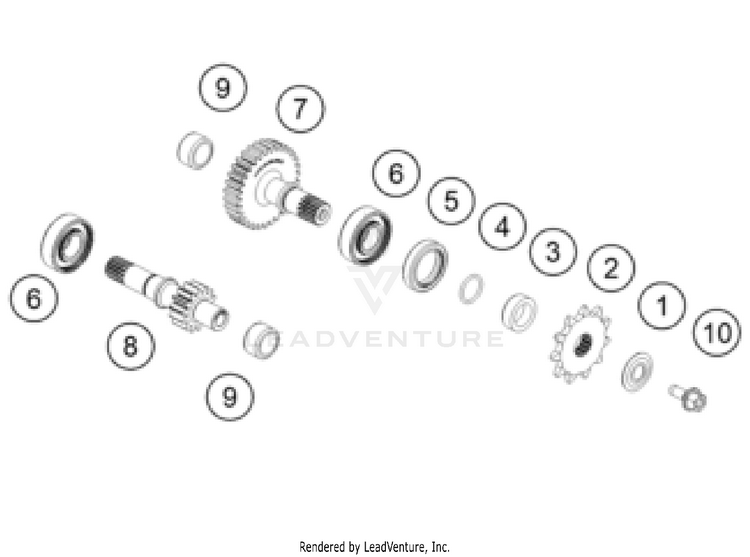 Transmission TC 50 ENGINE - 2025 Schematic