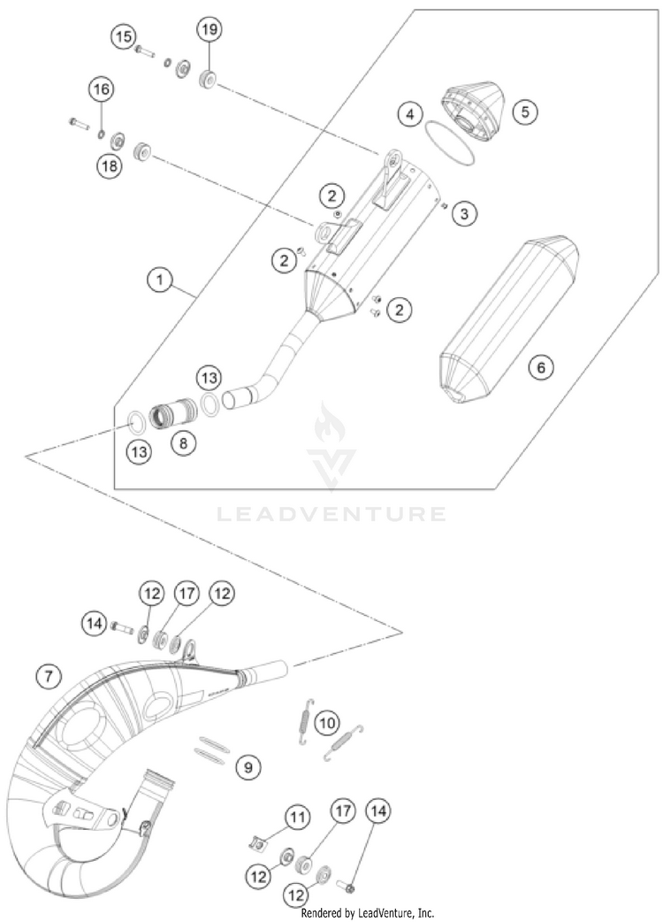 Exhaust System Schematic