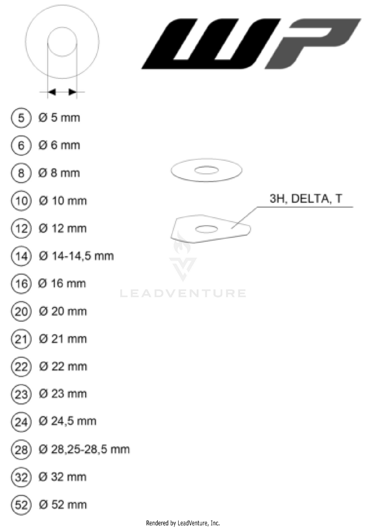 Wp Shims For Setting TC 50 CHASSIS - 2025 Schematic