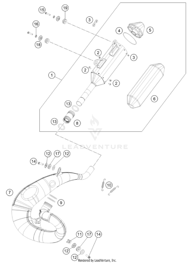 Exhaust System Schematic