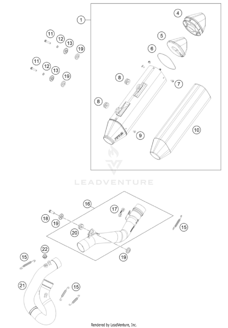 Exhaust System Schematic
