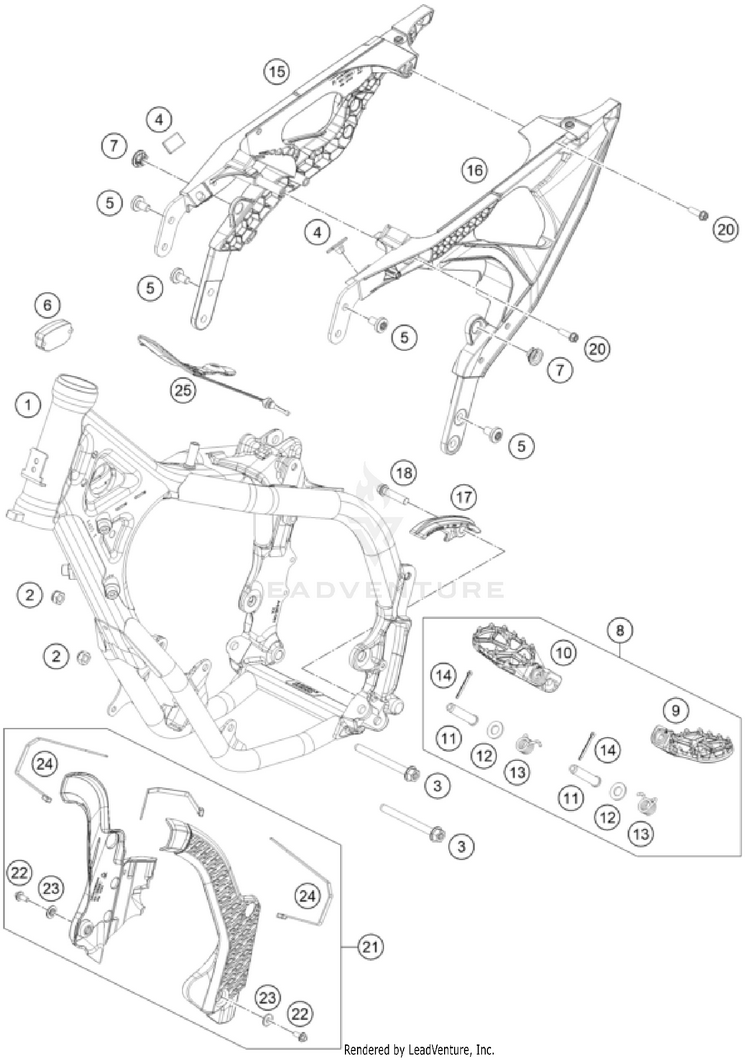 Frame TC 65 CHASSIS - 2026 Schematic