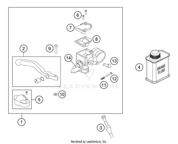 Front Brake Control Schematic