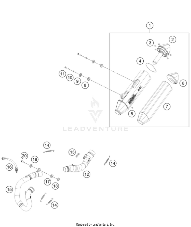 Exhaust System Schematic
