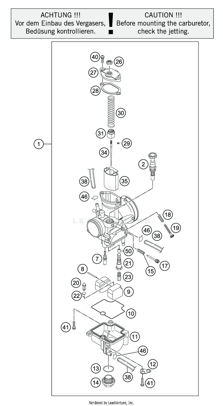 Carburetor TC 85 19 16 ENGINE - 2020 Schematic