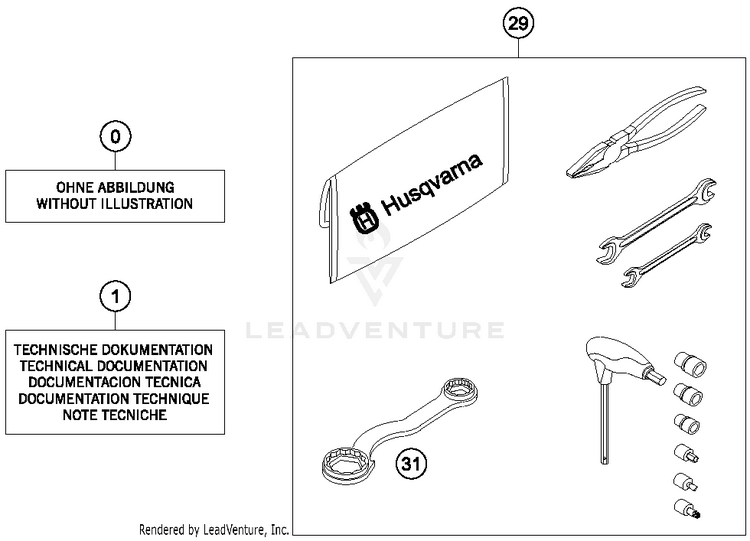 Accessories Kit FE 350 CHASSIS - 2015 Schematic