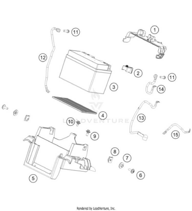 Battery NORDEN 901 CHASSIS - 2024 Schematic