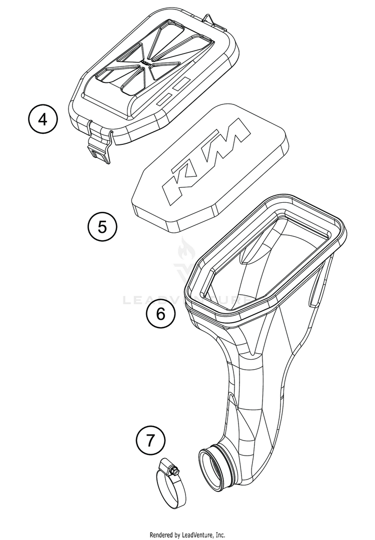Air Filter TC 50 CHASSIS - 2020 Schematic