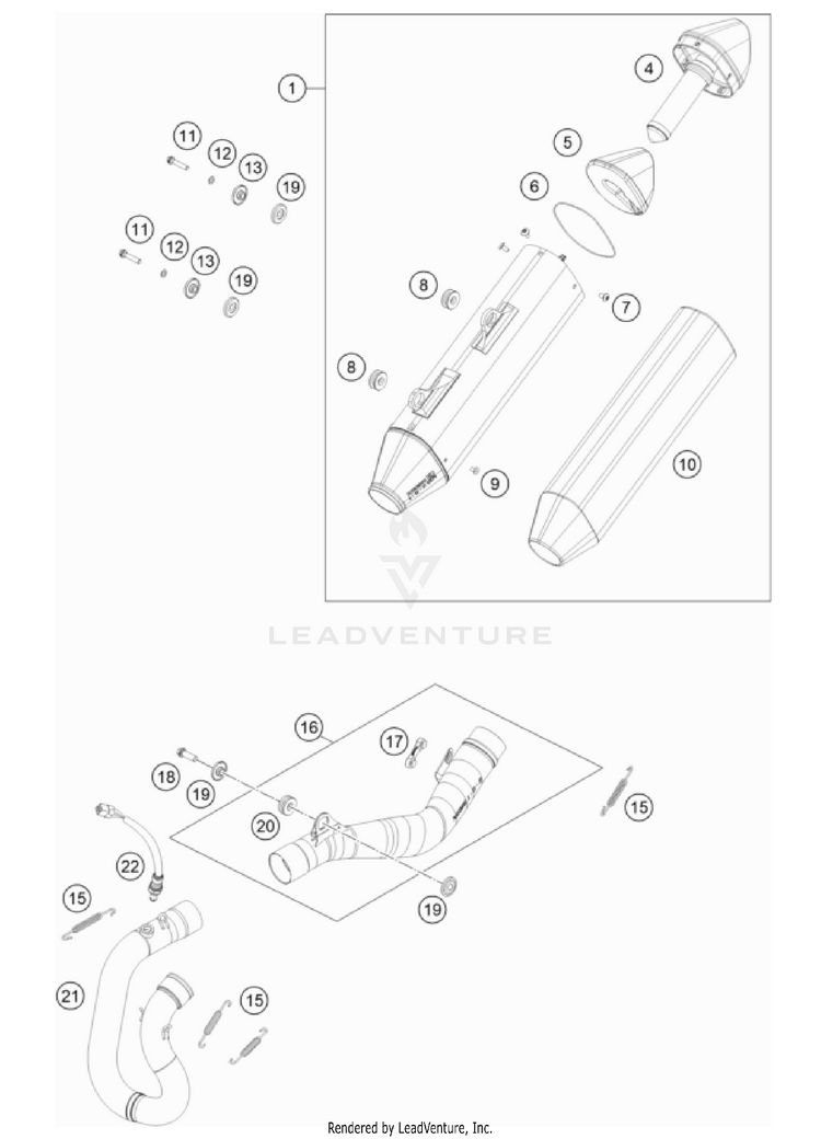 Exhaust System Schematic