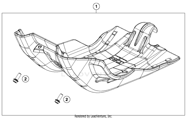 Engine Guard FE 250 CHASSIS - 2018 Schematic