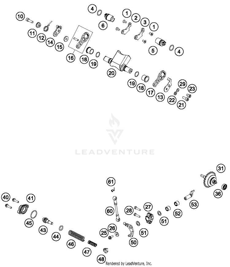 Exhaust Control TX 300 ENGINE - 2017 Schematic