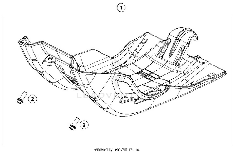 Engine Guard FE 250 CHASSIS - 2019 Schematic