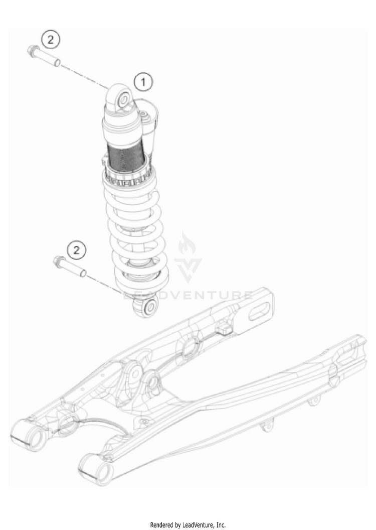 Shock Absorber TC 85 19/16 EU CHASSIS - 2022 Schematic